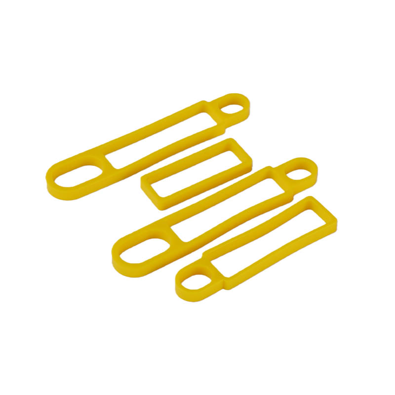 How do rubber-coated parts resist the corrosive effects of chemicals and lubricants?